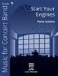Start Your Engines Concert Band sheet music cover